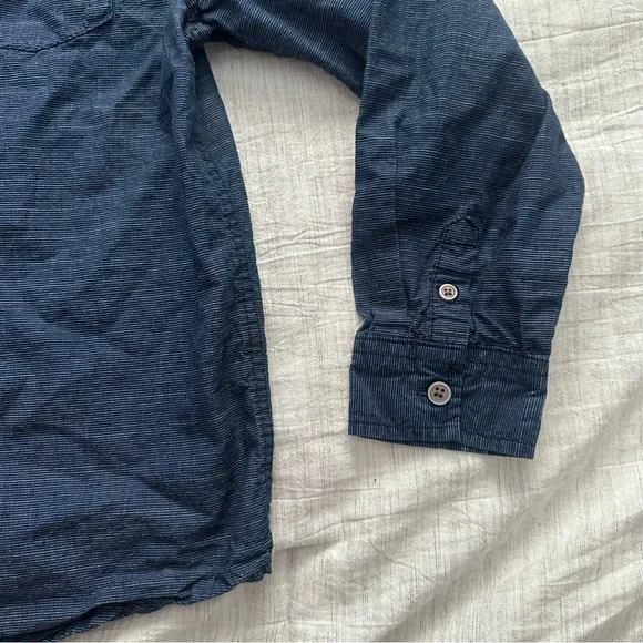 Gymboree Long Sleeve Collared Shirt Boys Size 7-8 - Picture 5 of 6